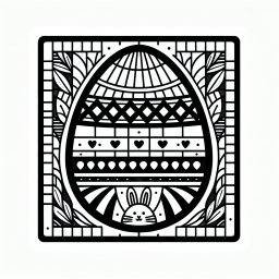 Bunter Ostern-Zauber - #Ostern #Ausmalbild #Kreativität #Frühlingserwachen