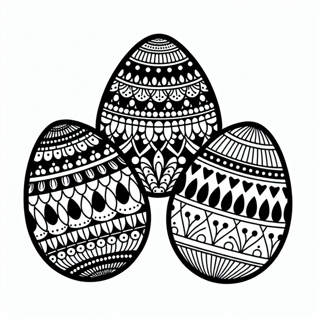 Ostern-Ei-Trio - Ostern, Frühling, Abenddämmerung