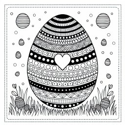 Ostern zum Ausmalen - #Spielplatz #Ostern #Frühling #Kreativität #Ausmalen