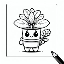 Blumenfreund – #Ausmalen, #Pflanzen, #Blumen, #Natur, #Kreativität