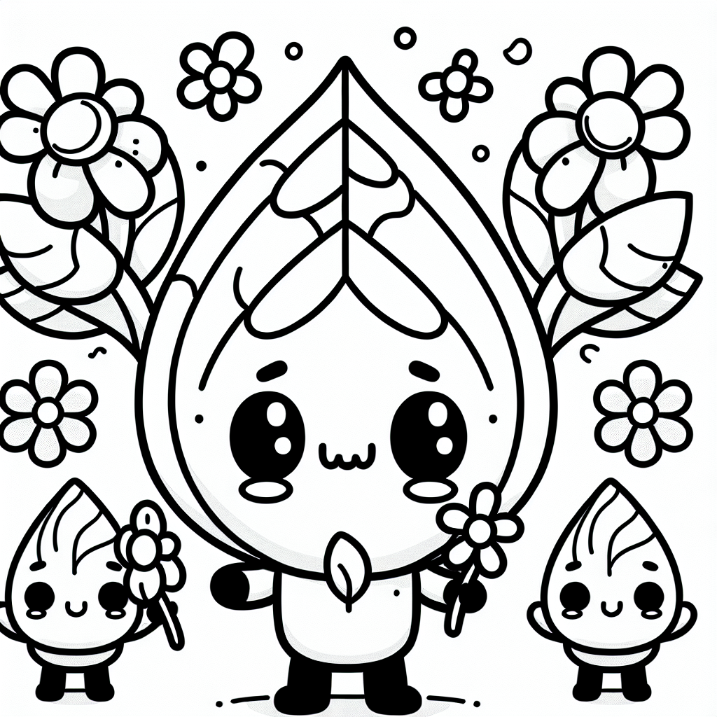 Freudige Blumenzeige - #Blumenzauber #Naturträume #Bienenfreundlich #FarbenfroheWiese #Ausmalspaß