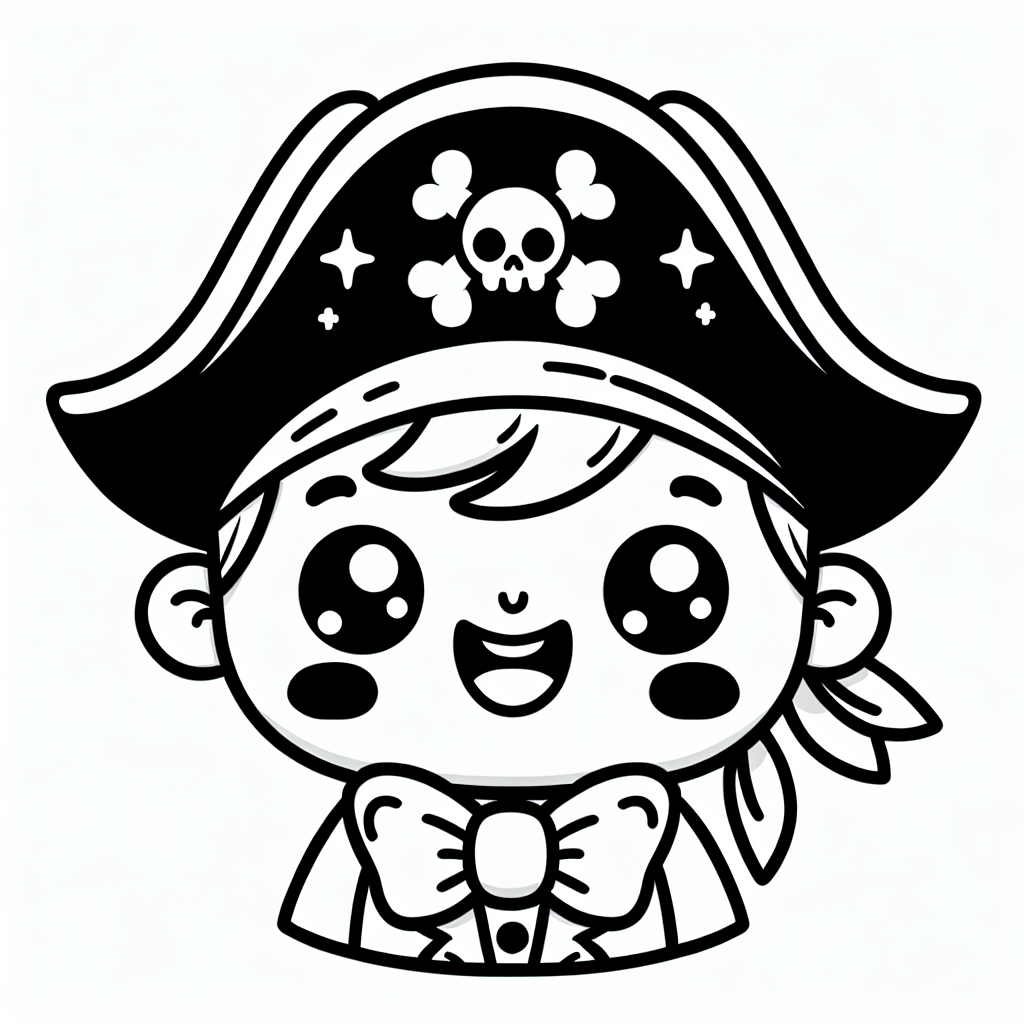 Fröhlicher Seemann - #Piraten #Abenteuer #Ausmalen #Fantasie #Spaß