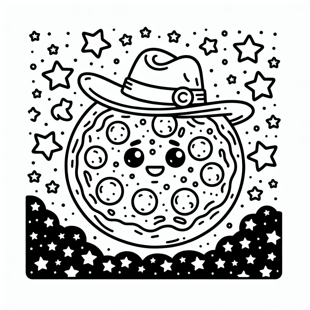 Willkommen in der köstlich-kreativen Welt der Ausmalbilder! Heute haben wir ein ganz besonderes Motiv für euch - ein lustiges Pizzastück mit einem stilvollen Hut, das neugierig in die Sterne blickt. Dieses entzückende Ausmalbild im niedlichen Cartoon-Stil lädt dazu ein, in die bunte Welt der Fantasie einzutauchen. Mit seinen klaren, dicken Linien ist es perfekt für kleine Künstlerinnen und Künstler, die ihrer Kreativität freien Lauf lassen möchten.
Eltern können diese Gelegenheit nutzen, um das Farbempfinden und die Vorstellungskraft ihrer Kinder zu fördern. Lassen Sie Ihr Kind frei wählen, ob die Pizza traditionell in Gelb und Rot gestaltet wird oder ob es mit fantasievollen Farben experimentiert. Vielleicht wird der Hut lila und die Sterne in einer bunten Regenbogenpalette erstrahlen!
Ein wichtiger Tipp: Stellen Sie verschiedene Malmaterialien wie Buntstifte, Filzstifte oder Wachsmalkreiden bereit. Dies ermutigt Ihr Kind, unterschiedliche Texturen und Techniken auszuprobieren und seine Motorik zu schulen. Gemeinsames Ausmalen kann zudem eine wunderbare Möglichkeit sein, Zeit miteinander zu verbringen und die Kommunikation zu fördern.
Also, ran an die Stifte und viel Spaß beim Ausmalen dieses lustigen Pizza-Abenteuers!