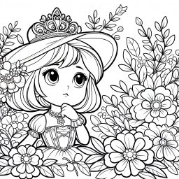 Neugierblumenhut – Tags: Prinzessin, Blumenhut, Ballkleid, Krone, Zauberstab
