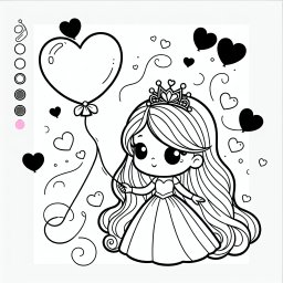 Neugierballontraum - #Märchenland #Prinzessin #Zauberwelt #Freundschaft #Kreativität