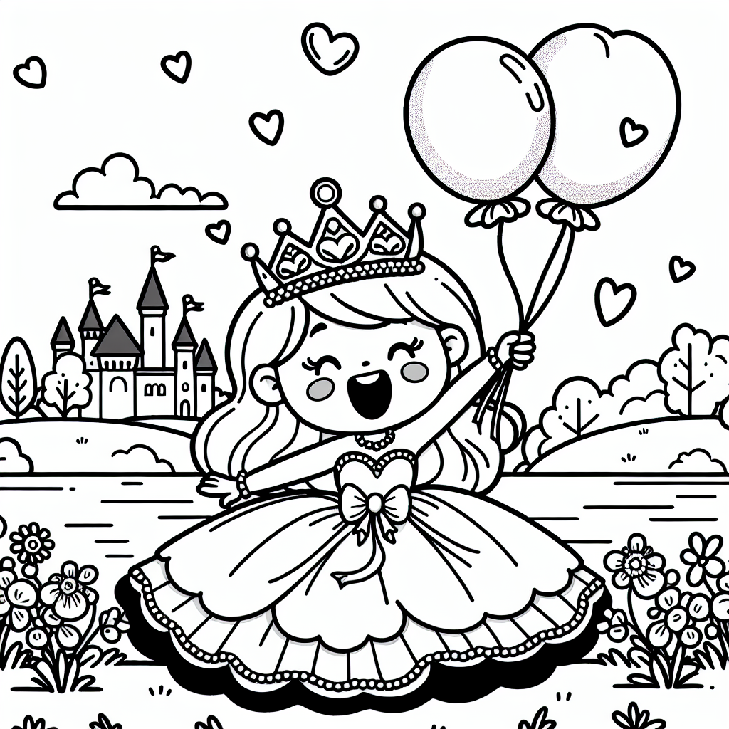 Aufgeregtes Diadem - Prinzessinnen-Abenteuer, Frühlingstag am See, Freunde im Märchenland