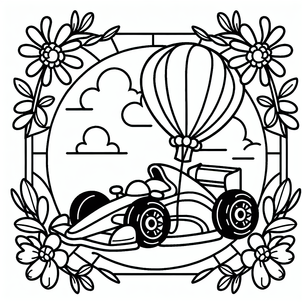 Bereit für ein blitzschnelles Ausmal-Abenteuer? Hier kommt dein ruhiges Rennauto, bereit, die Blumenwiese zu erobern! Dieses besondere Ausmalbild im Vektor-Stil zeigt ein cooles Rennauto in der Seitenansicht, umgeben von verspielten Blumen und einem schwebenden Luftballon. Es ist die perfekte Startlinie für unsere kleinen Künstler!
Die fetten, glatten Konturen machen es einfach, in den Kurven zu bleiben, während du mit deinen Farben über die Rennstrecke saust. Aber keine Sorge, hier gibt es keinen Boxenstopp! Lass deiner Fantasie freien Lauf und entscheide selbst, ob dein Auto in Blau, Rot oder Regenbogenfarben über die Ziellinie fährt.
Vergiss nicht, die Blumen und den Luftballon in strahlenden Farben zu gestalten – schließlich braucht jedes Gewinnerauto ein wenig Dekoration, um den Siegerpokal gebührend zu feiern. Und wenn du fertig bist, kannst du dir vorstellen, wie dein Auto mit der Startflagge in der Hand die Geschwindigkeit der Formel 1 erreicht.
Also, schwing die Buntstifte und los geht's – dein Rennauto wartet schon auf das grüne Licht!