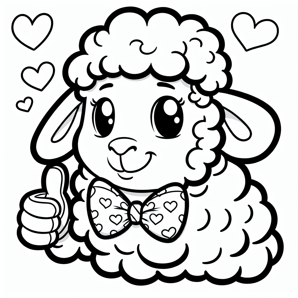 Cooles Schaf - #Schaf #Malbuch #Kreativität #Tierfreunde #Ausmalspaß