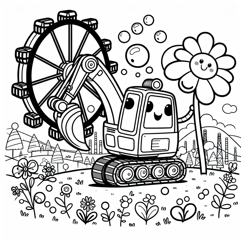 Tanzender Schaufelradbagger - Schaufelradbagger-Tanz, Winterwiese-Geheimnis, Vögel-Melodien-Zauber