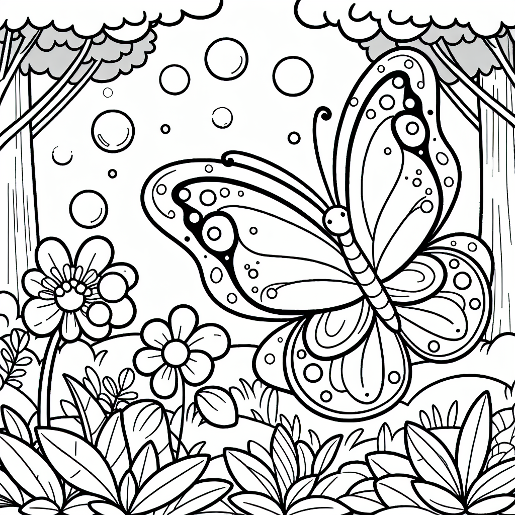 Schmetterlingsträume - Geheimnisse des Waldrands, spielerische Schmetterlinge, Pusteblumenmagie