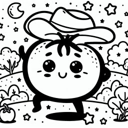 Tanzende Tomate - Tanzen, Sommermorgen, Fröhlichkeit, Rot glänzend