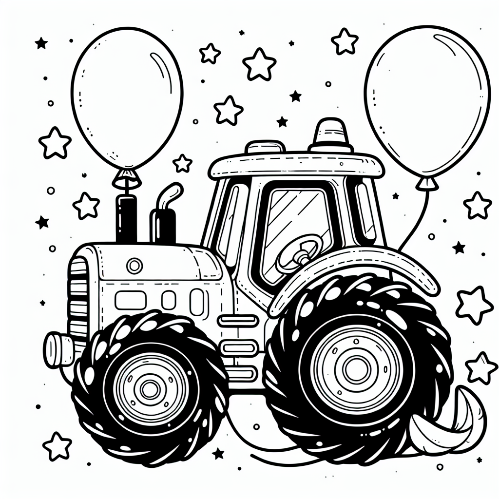 Auf einem malerischen Bauernhof erwachte eines Morgens der neugierige Traktor namens Toni. Er war nicht wie die anderen Traktoren, denn Toni hatte einen unersättlichen Entdeckergeist. An diesem besonderen Tag plante er ein spannendes Abenteuer. Während die ersten Sonnenstrahlen über das Feld glitten, rollte Toni mit seinen großen Reifen vom Bauernhof weg und zog seinen bunten Anhänger hinter sich her.
Bald entdeckte Toni am Himmel einen farbenfrohen Ballon, der fröhlich zwischen den Wolken tanzte. Seine Neugier war geweckt, und er beschloss, den Ballon zu verfolgen, um herauszufinden, wohin er flog. Gemeinsam mit dem Ballon reiste Toni über weite Felder und Wiesen, vorbei an glitzernden Bächen und grünen Hügeln.
Während der Fahrt am Lenkrad staunte Toni über die funkelnden Sternchen, die am Himmel auftauchten, als die Dämmerung einsetzte. Der Ballon führte Toni zu einem geheimen Ort voller magischer Schätze. Dort entdeckten sie eine wundervolle Sternenlichtshow, die den Nachthimmel in ein strahlendes Spektakel verwandelte.
Zurück auf dem Bauernhof erzählte Toni stolz von seinem Abenteuer. Von nun an träumte er davon, jede Nacht mit dem Ballon und den Sternchen neue Abenteuer zu erleben.