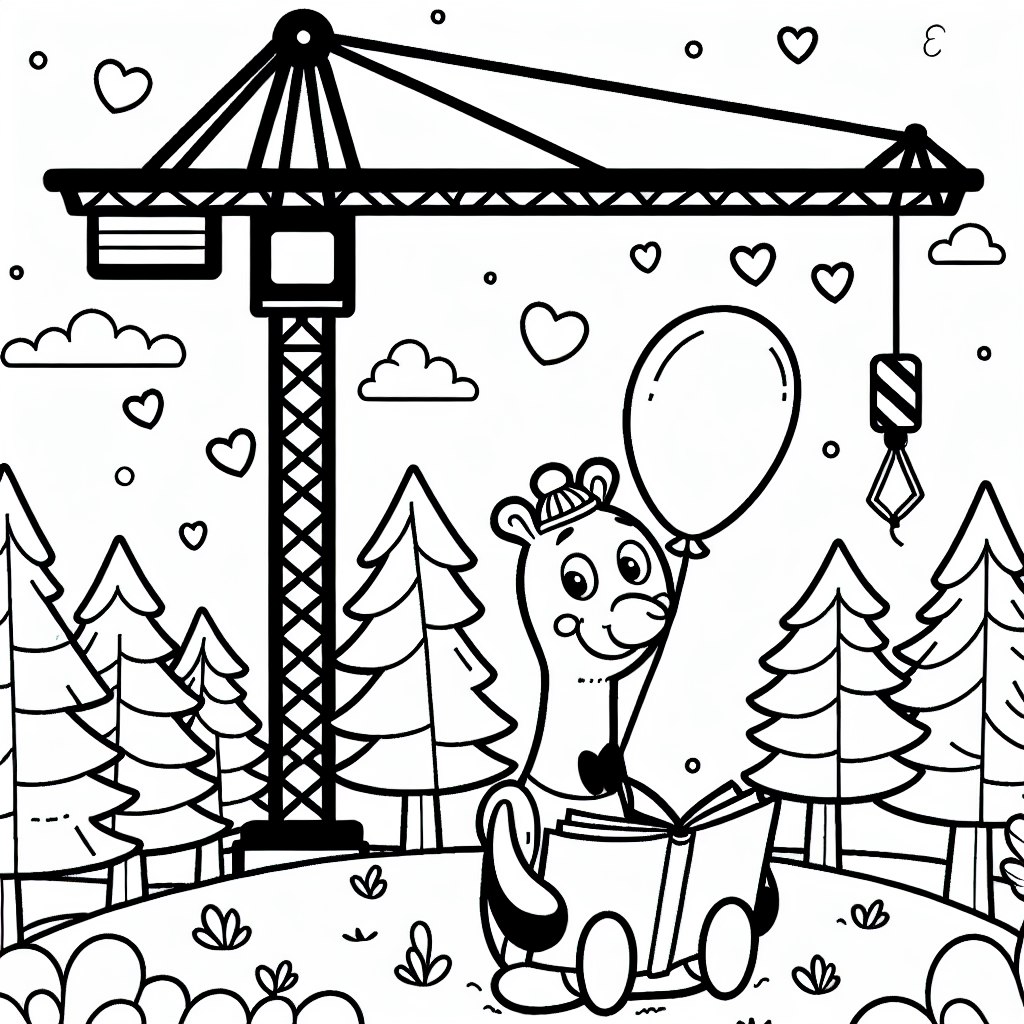 Turmkran im Herbst - #Abendabenteuer #Lesefreude #Herbstzauber #Turmkranerlebnisse