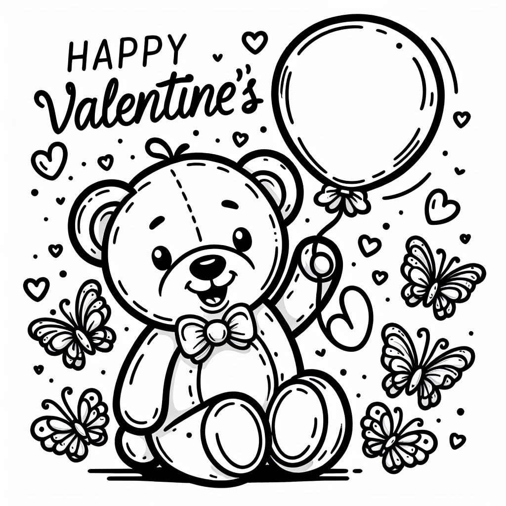 Willkommen zu einem lustigen Valentinstags-Abenteuer! Stell dir vor, du hältst einen fröhlichen Herzballon in der Hand, der in den Himmel steigt und dabei von einer Gruppe bunter Schmetterlinge umschwirrt wird. Dein Ausmalbild ist bereit, mit deiner Kreativität zum Leben erweckt zu werden! Du kannst den Herzballon in deiner Lieblingsfarbe gestalten und den Schmetterlingen farbenfrohe Flügel geben. Die klaren schwarzen Linien helfen dir, die Formen einfach und präzise auszumalen. Das Bild hat einen weißen Hintergrund, sodass du die großen Formen und einfachen Details ganz nach deinem Geschmack ausmalen kannst.
Vielleicht möchtest du auch einige Herzen in unterschiedlichen Rottönen gestalten? Oder du malst einen kleinen Liebesbrief, der mit einer Blume verziert ist, in das Bild. Denk an all die schönen Valentinstagskarten und Geschenke, die du verschicken könntest. Lass deiner Fantasie freien Lauf und erschaffe ein Bild voller Liebe und Freude!
Mini-Quiz:
1. Welche Farbe möchtest du dem Herzballon geben?
2. Wie viele Schmetterlinge siehst du auf dem Ausmalbild?
3. Was für ein Geschenk würdest du gern zum Valentinstag bekommen?