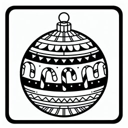 Weihnachten-Zauberball - Ausmalen, Weihnachten, Spielplatz, Sommermorgen, Kreativität