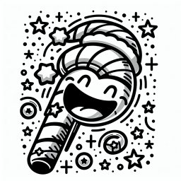 Aufgeregte Sternente – #Weihnachtsente #Festtagsfreude #Sternenzauber #Weihnachtszauber #Ausmalspaß