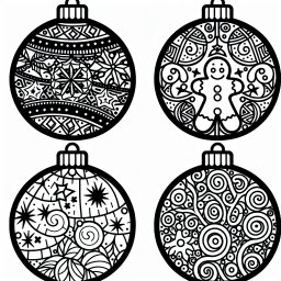 Weihnachten mit Farben - Ausmalbild, Weihnachten im Sommer, Pusteblumenzauber