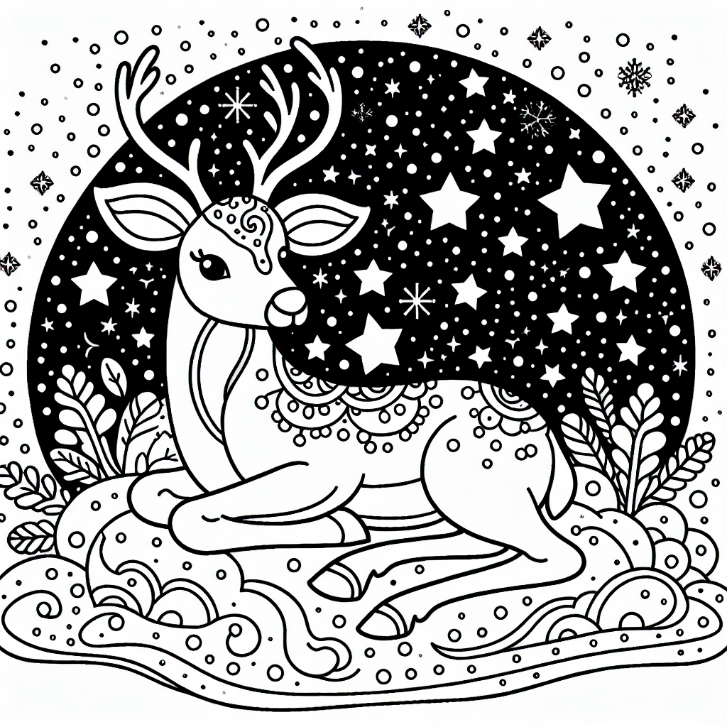 Ho, ho, ho! Hier kommt ein fröhlicher Weihnachtsmann, der es sich auf einem Felsen bequem gemacht hat und von leuchtenden, kleinen Sternen umgeben ist. Diese Ausmalvorlage ist genau das Richtige für kleine Künstler, die den Zauber von Weihnachten in ihre Farbkiste zaubern möchten. Mit seinen klaren Linien und großen Formen kannst du den Weihnachtsmann mit all deinen Lieblingsfarben zum Leben erwecken!
Wie wäre es, seinen Mantel in einem kräftigen Rot zu gestalten? Vielleicht haben die Sterne Lust auf ein funkelndes Gelb oder leuchtendes Gold. Lass deiner Fantasie freien Lauf! Während der Weihnachtsmann so zufrieden aussieht, träumt er bestimmt schon von all den Geschenken, die unter dem Tannenbaum liegen werden. Vergiss nicht, ein paar Plätzchen für ihn bereit zu legen - schließlich braucht auch der Weihnachtsmann ab und zu eine Pause.
Wenn du fertig bist, kannst du noch ein paar Lichter hinzufügen, um die Magie der Weihnacht zu verstärken. Alles ist möglich, wenn der Weihnachtsmann in deiner Welt die Hauptrolle spielt. Frohes Ausmalen und eine fröhliche Weihnachtszeit!