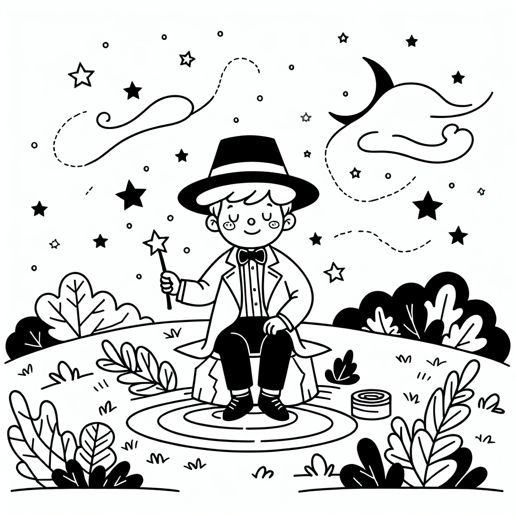 Zauberer auf Stein - Malspaß, Herbstzauber, Kreativität für Kinder