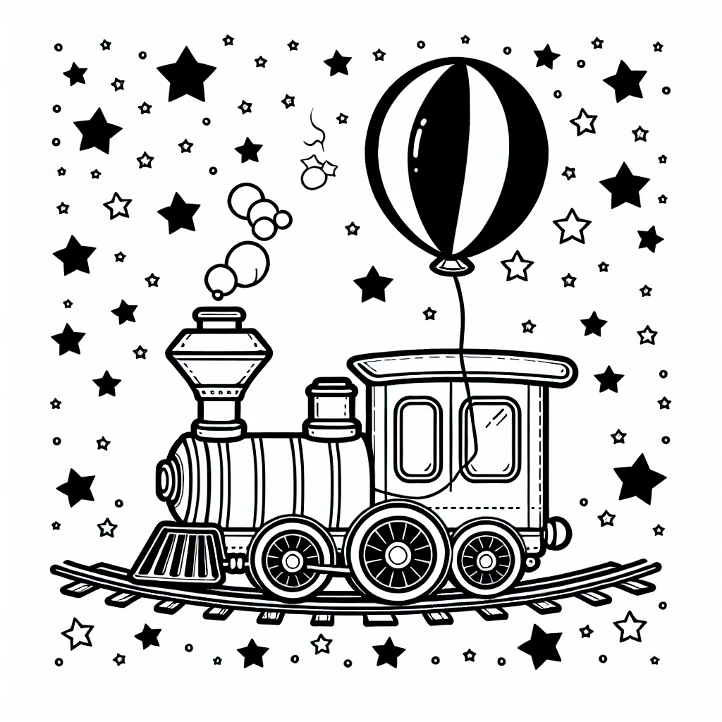 Eines sonnigen Morgens im fröhlichen Ort Lokomotown begab sich der neugierige Zug namens Tobi auf sein erstes Abenteuer. Tobi war eine kleine, bunte Lokomotive, die es kaum erwarten konnte, die Welt jenseits des Bahnhofs zu entdecken. Er hatte einen roten Ballon, der an seiner Schornsteinhaube befestigt war und bei jedem Zugpfiff fröhlich wippte.
Zusammen mit seinem besten Freund, dem Waggon Willi, stand Tobi am Bahnhof bereit. Die Schienen glänzten im Morgenlicht und führten hinüber zu einem geheimnisvollen Ort voller funkelnder Sterne. Tobi und Willi hatten sich eine Route ausgesucht, die sie durch weitläufige Felder und bunte Blumenwiesen führte.
Auf ihrer Reise begegneten sie einem freundlichen Signal, das ihnen den Weg zeigte, während die kleinen, leuchtenden Sterne am Himmel ihnen Mut machten. Zwischendurch hielten sie an, um die schöne Aussicht zu genießen und Geschichten zu erzählen, die sie auf ihren bisherigen Abenteuern erlebt hatten.
Am Ende des Tages, als die Sonne unterging, kehrten Tobi und Willi voller neuer Erfahrungen und Freundschaftsmomente zum Bahnhof zurück. Sie wussten, dass sie bald wieder aufbrechen würden, um noch mehr von der Welt zu sehen.