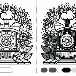 Blumenzug-Zauber – #Bahnhofsgarten